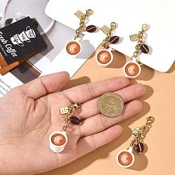 5 шт. подвесных украшений из акрила&nbsp;HJEW-YW00281