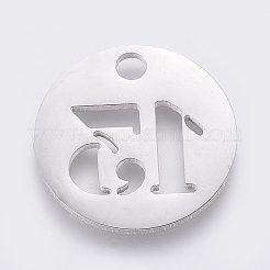 Anlaufgeschützte Anhänger aus 304er Edelstahl&nbsp;LS-STAS-F233-13-P