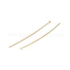 Латунные шпильки с плоской головкой&nbsp;LS-X-KK-WH0058-03D-G01