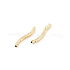 Латунные трубки изогнутой бисера KK-Z118-01G
