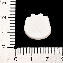 不透明樹脂デコデンカボション  ピンク  猫の形  17x17x6.5mm&nbsp;CRES-P032-A10