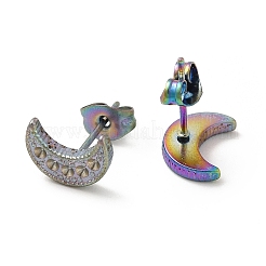 Ионное покрытие (ip) 304 нержавеющая сталь гвоздики фурнитура для сережек STAS-E180-03M