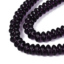 Chapelets de perles en verre transparente  &nbsp;GLAA-Q113-02A-A10