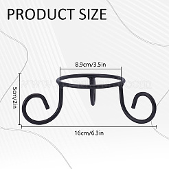 Железная стойка для растений и цветов в горшках&nbsp;AJEW-WH0567-29