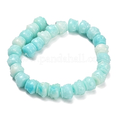 Резные бусины из синтетического коралла BSHE-H114-03D