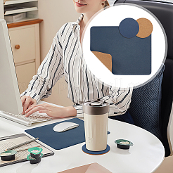 3 коврик для мыши из пробки и кожи&nbsp;AJEW-OC0014-75B