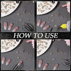 Звезда сплава горный хрусталь кабошоны&nbsp;MRMJ-CP0001-43B