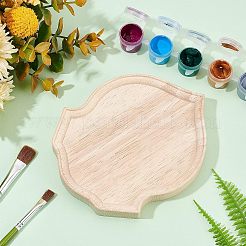 Резиновое деревянное основание специальной формы WOOD-WH0023-36