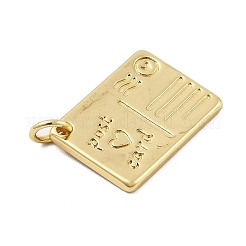 Латунные подвески KK-H206-02A-G