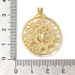 Стойки обшивки латунь микро проложить Циркон подвеску KK-Z086-62G-01