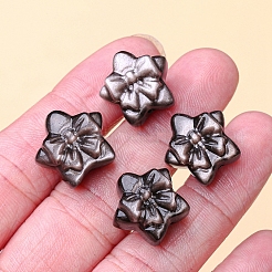 Бусины из натурального серебряного обсидиана PW-WGCCD10-01