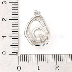 925 pendente in argento sterling rodiato&nbsp;STER-Z003-04P