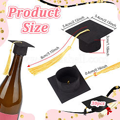 Adornos para tarta de doctorado de Eva&nbsp;DIY-WH0816-571B