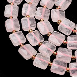 Природного розового кварца нитей бисера G-L642-L08-10mm