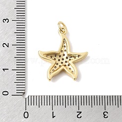 Messing micro pave klare zirkonia anhänger&nbsp;KK-Z160-14G-02