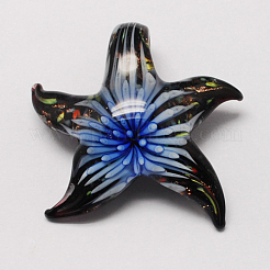 Ручной работы подвески золотые бусины песка LAMP-S076-B