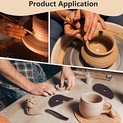 3 шт. деревянная палочка для скульптуры из глины&nbsp;DIY-BC0015-66