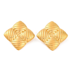 Серьги-гвоздики из нержавеющей стали 304 с ионным покрытием (IP) EJEW-G395-10G