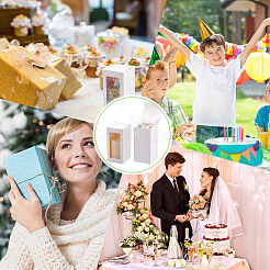 Бумажные коробки для конфет с прозрачным окошком из пвх&nbsp;CON-WH0097-07A-01A