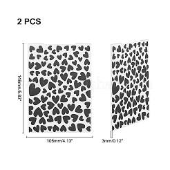 Cartelle di goffratura in plastica&nbsp;DIY-WH0186-21