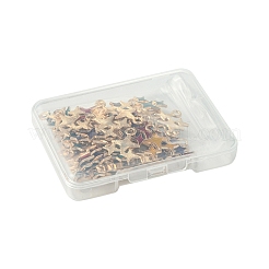 50шт 5 цвета сплава эмалевые подвески&nbsp;ENAM-FS0002-30