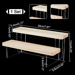 Одноуровневый прозрачный акриловый держатель для модели игрушки в сборе ODIS-WH0329-65B