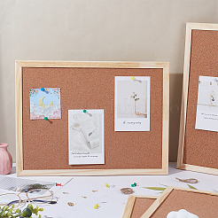 4 шт. прямоугольная пробковая доска для объявлений&nbsp;AJEW-GO0002-70