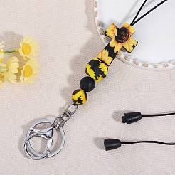 Силиконовый ремешок для визитных карточек NJEW-SW00043-02