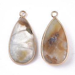 Природные подвески амазонит G-S344-51F