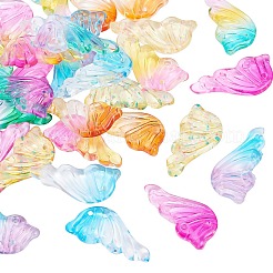 Окрашенного распылением стеклянные подвески GGLA-BC0001-003