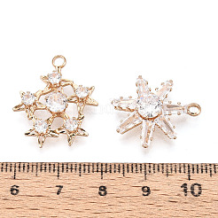 Латунь с подвесками из фианита KK-T072-51G