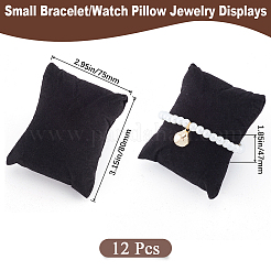 12 шт. подушка для браслета/часов с ворсом BDIS-BBC0001-06B