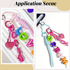 Kits de décoration pour pendentifs&nbsp;KEYC-SC0002-13A