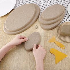 6шт 6 стиля МДФ деревянные доски Молды TOOL-PH0001-94