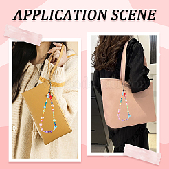 2шт. ремешок для мобильного телефона с бусинами из смолы&nbsp;HJEW-GF0001-47B