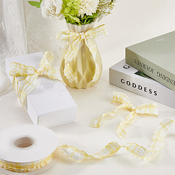 Тканевая клетчатая лента&nbsp;OCOR-WH20071-001A