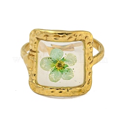 Messing verstellbare ringe für damen&nbsp;RJEW-G265-10G-B01