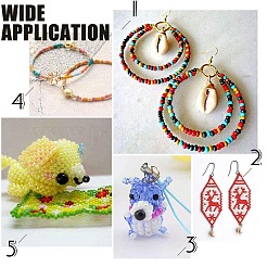 Kit di gioielli perline fai da te&nbsp;DIY-JQ0001-09-6mm
