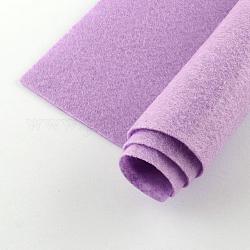 Нетканые ткани вышивка иглы войлока для DIY ремесел, квадратный, слива, 298~300x298~300x1 мм, около 50 шт / упаковка