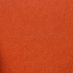 Schmuck Beflockungstuch, Polyester, selbstklebendes Gewebe, Rechteck, orange rot, 29.5x20x0.07 cm