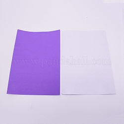 Schwamm eva blatt schaum papiersätze, mit kleber zurück, Anti-Rutsch, Rechteck, blau violett, 30x21x0.1 cm