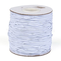 Tondo corda elastica, con nylon e gomma all'interno, bianco, 1.2mm, circa 109.36 iarde (100 m)/rotolo