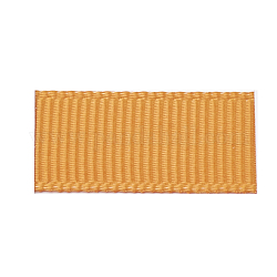 Rubans gros-grain en polyester haute densité, orange, 3/8 pouce (9.5 mm), environ 100 yards / rouleau
