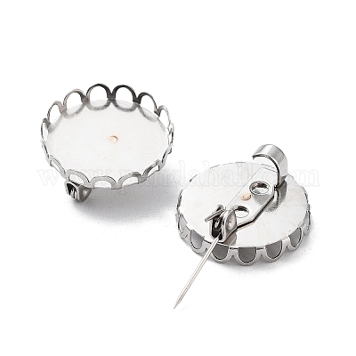 Основа для броши из нержавеющей стали марки 304 FIND-D035-03C-P-1