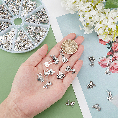 Подвески из сплава в тибетском стиле&nbsp;TIBE-CA0001-18-1