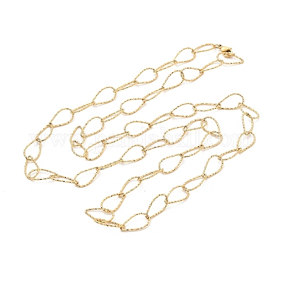 Ионное покрытие(ip) ожерелья из нержавеющей стали 304 STAS-D084-27G-1