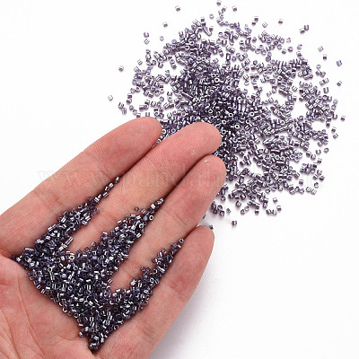 Стеклянные цилиндрические бусины SEED-S047-G-003-1