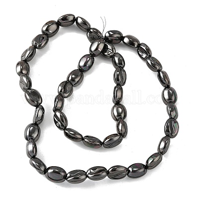 Стеклянные бусины с гальваническим покрытием  EGLA-V001-04-1