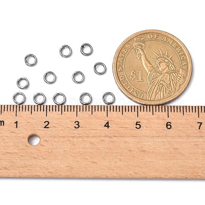 Железные разрезные кольца JRBD4mm-1