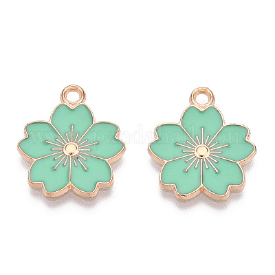 Подвески из эмали и сплава ENAM-S121-115F-1